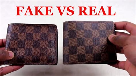 how to spot a fake louis vuitton mens damier wallet|louis vuitton bifold wallet men.